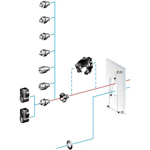Schneider Electric NSYTDB5PLA Montagezubehör 1 St.