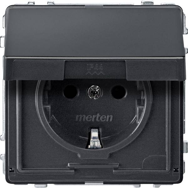 Merten Steckdose Aquadesign Anthrazit MEG2310-7214 1 St.