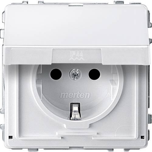 Thumbnail - Merten Steckdose Aquadesign Polarweiß MEG2310-7219 1 St.