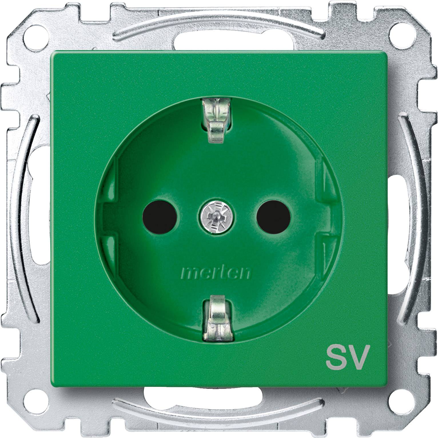 Merten Steckdose System M Grün MEG2300-0304 1 St.