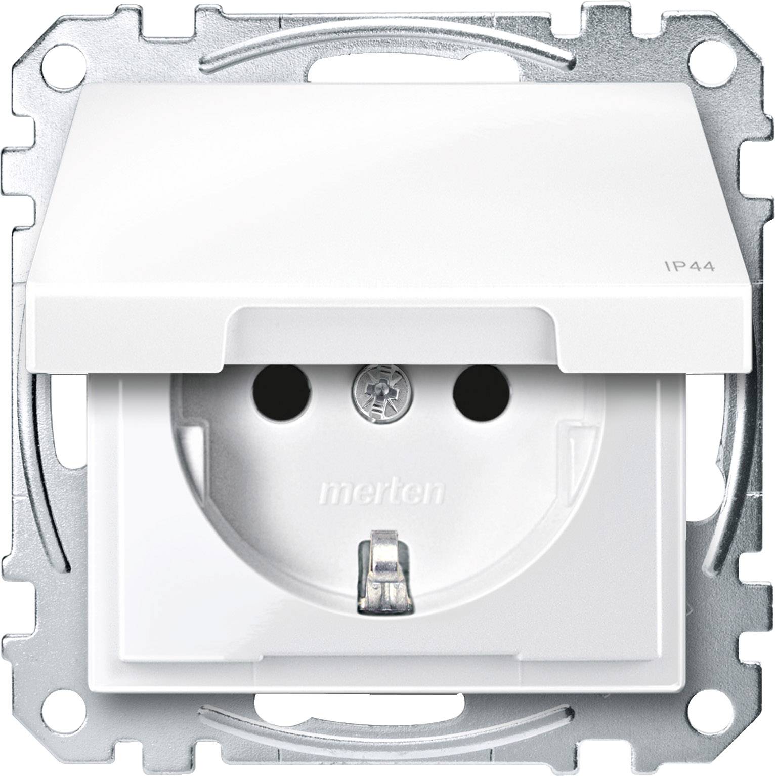 Merten Steckdose System M Polarweiß MEG2314-0319 1 St.