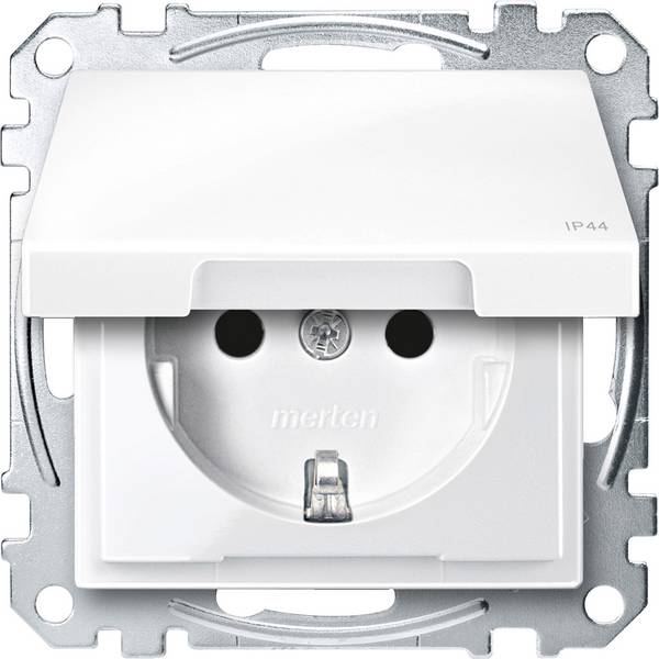 Merten   Steckdose System M Polarweiß MEG2314-0319 1 St.