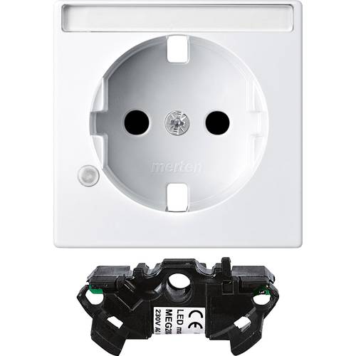 Merten Zubehör LED-Glimmlampe System M Polarweiß MEG2333-0319 1 St.