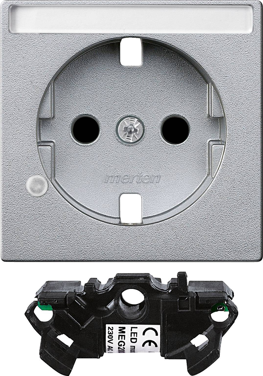 Merten Zubehör LED-Glimmlampe System M Weiß MEG2333-0460 1 St.