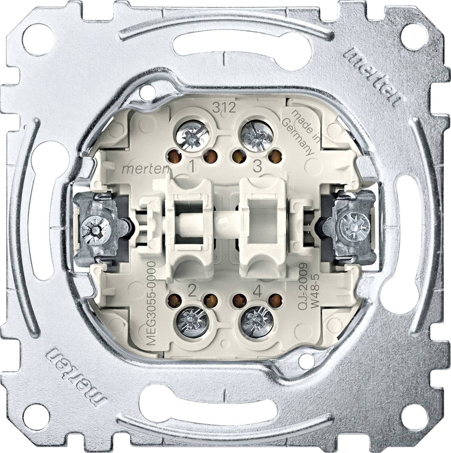 Merten 2fach Einsatz Taster MEG3055-0000 1 St.