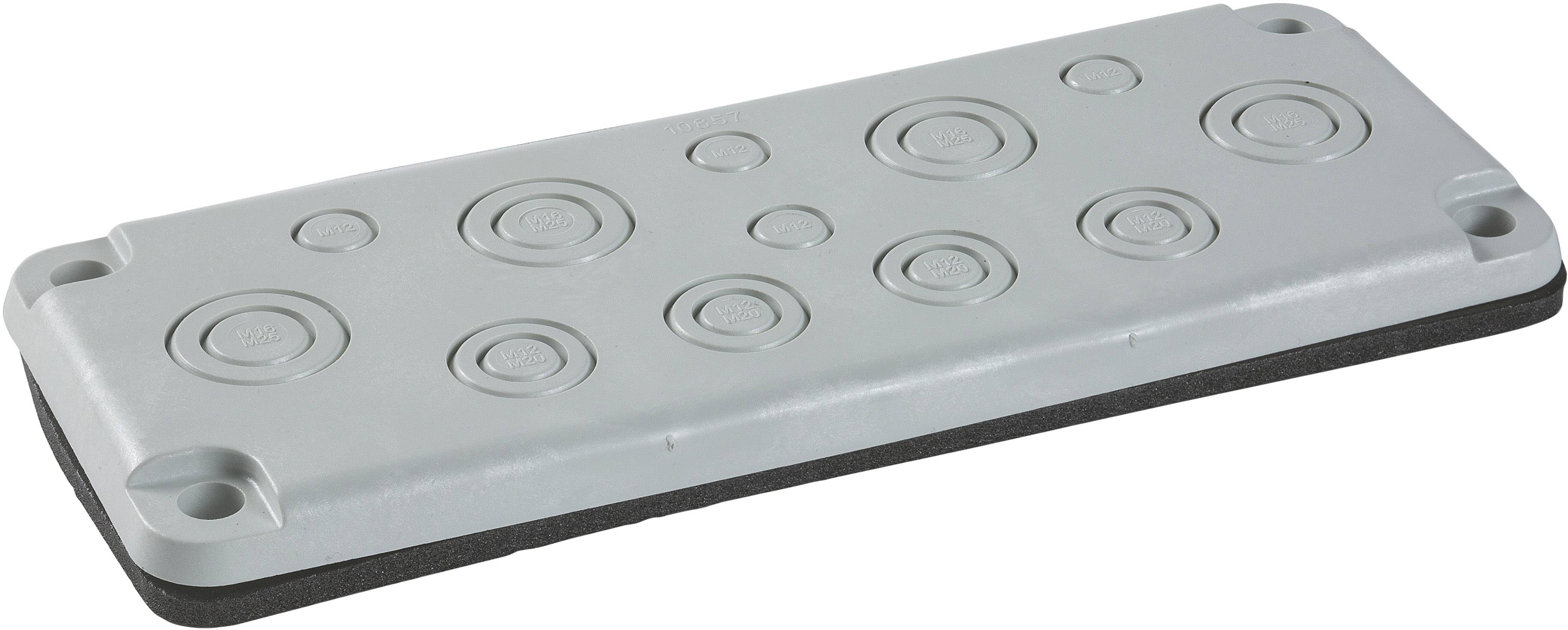 Schneider Electric NSYTSAKFL Kabeldurchführung Polycarbonat Lichtgrau (RAL 7035) 1 St.