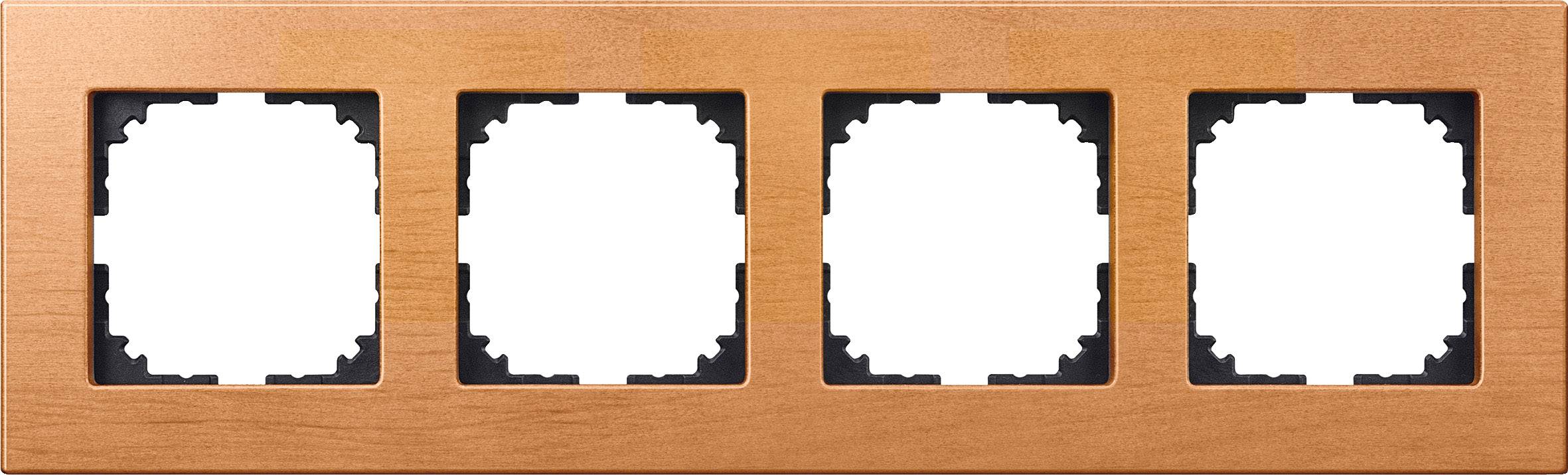 Merten Rahmen Abdeckung System M Buche MEG4054-3470 1 St.