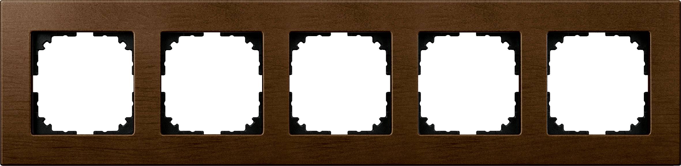 Merten Rahmen Abdeckung System M Walnuss MEG4055-3473 1 St.