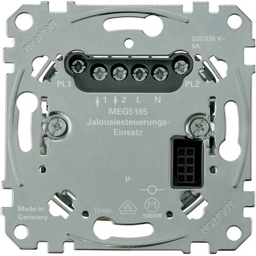 Thumbnail - Merten Einsatz Jalousie-Schalter MEG5165-0000 1 St.