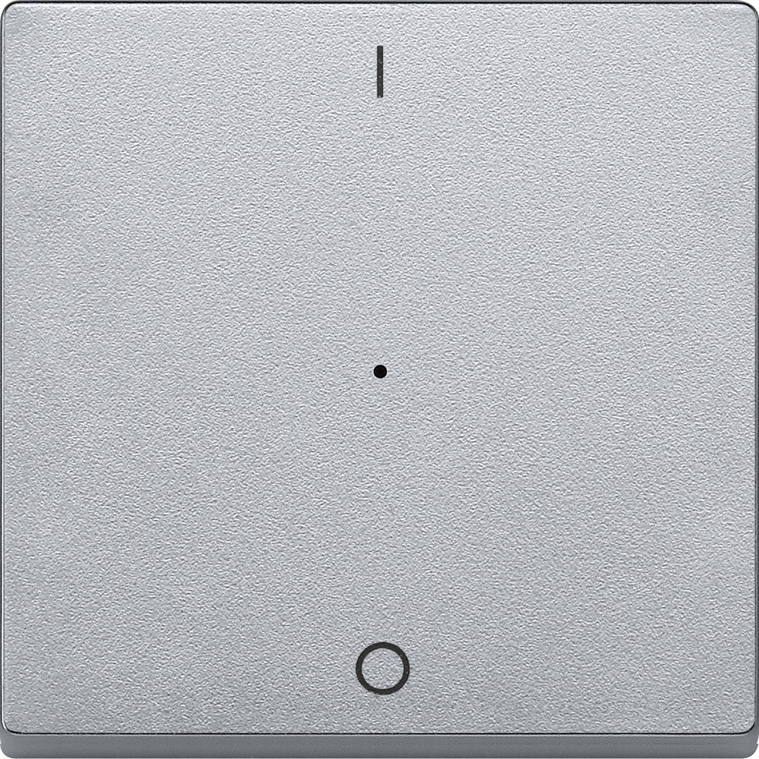 Merten Abdeckung Taster Aluminium MEG5211-0460 1 St.