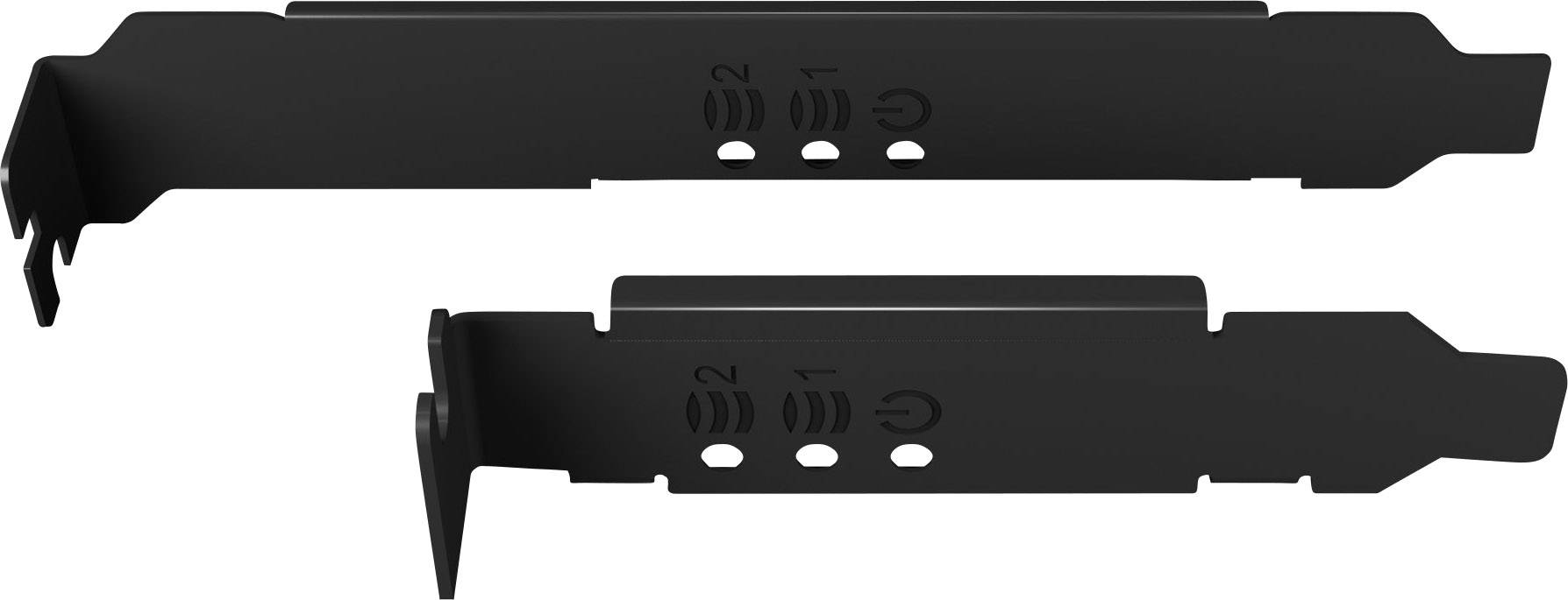 RAIDON IB-PCI215M2-HSL 2 Port M.2 Controller PCIe x4 Passend für (SSD): 2230, 2242, 2260, 2280, 22110 Passive Kühlung, i-5