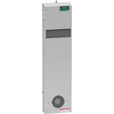Ein graues elektrisches Gerät mit Lüftungsgitter und Anzeige zeigt '00' auf einem grünen Bildschirm an. Unten ist ein Ventilator sichtbar.