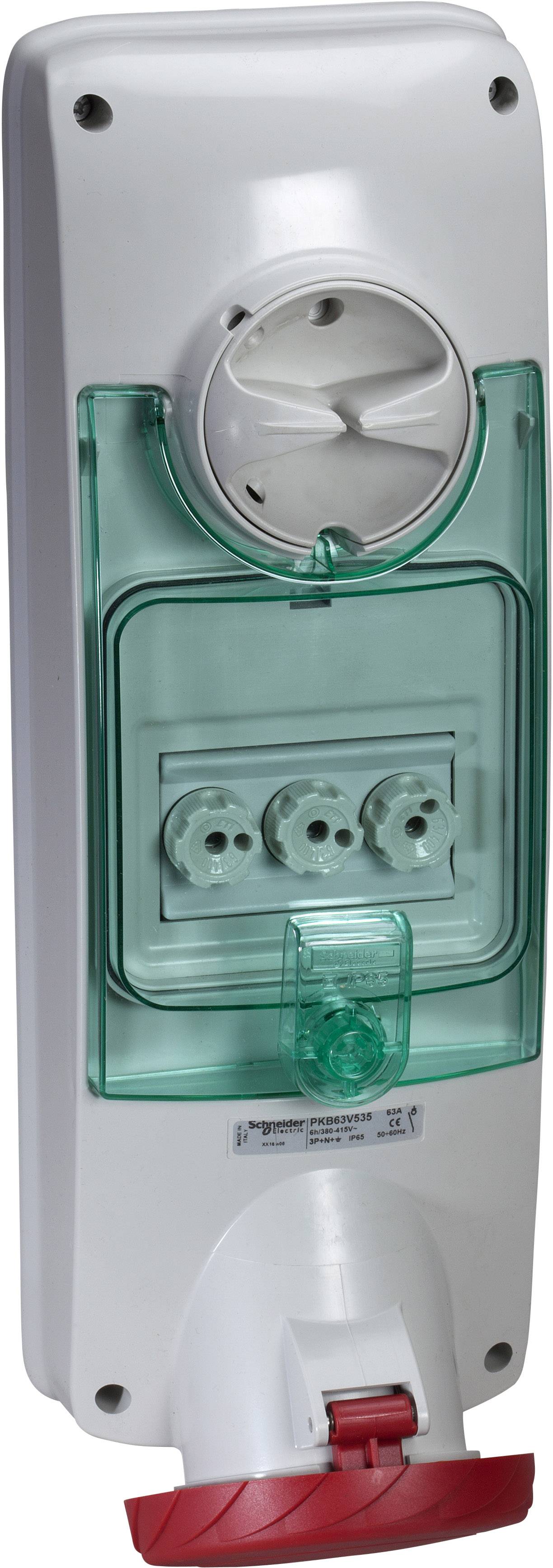 Schneider Electric PKB63V535 PKB63V535 CEE Wandsteckdose 63 A 415 V 1 St.