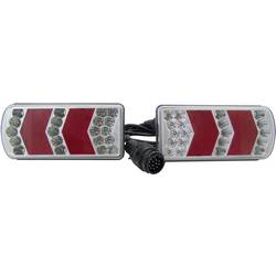 LED, SMD LED 13pólové vzadu 12 V akrylová čirá, červená Berger & Schröter čiré sklo (value.932268)