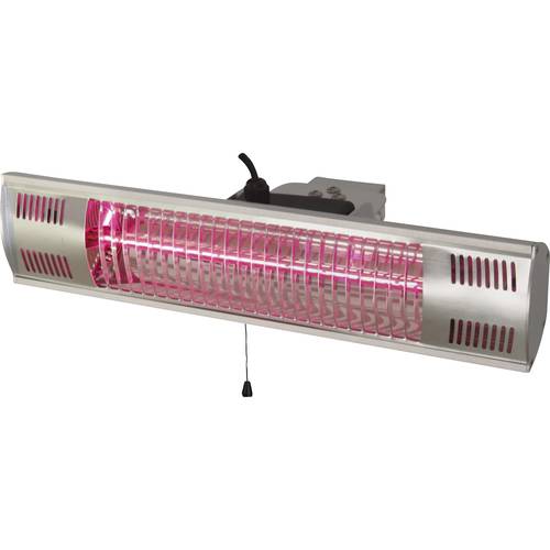 Silva Homeline 510021 IR-Kurzwellen-Strahler 1500 W Silber (matt)