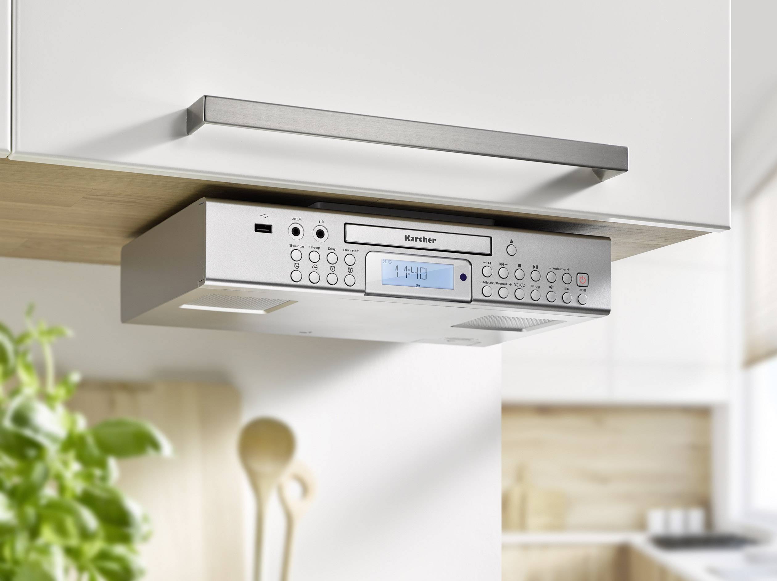 Unterbauradio mit CD-Laufwerk