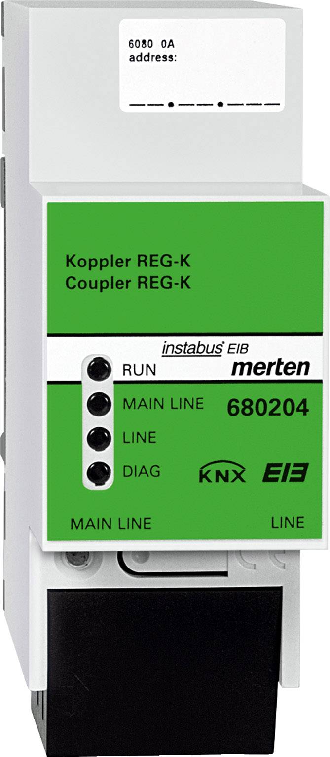 MERTEN MERTEN Koppler KNX REG 2TE 680204