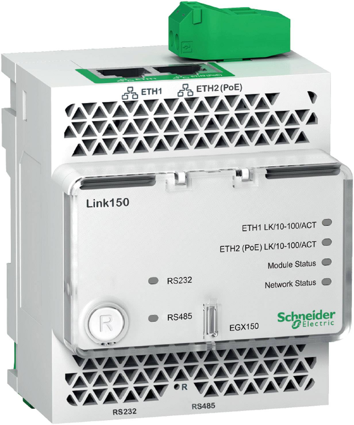 APC Schneider Enerlin'X Link150 Gateway 100Mb LAN Modbus Schienenmontage möglich