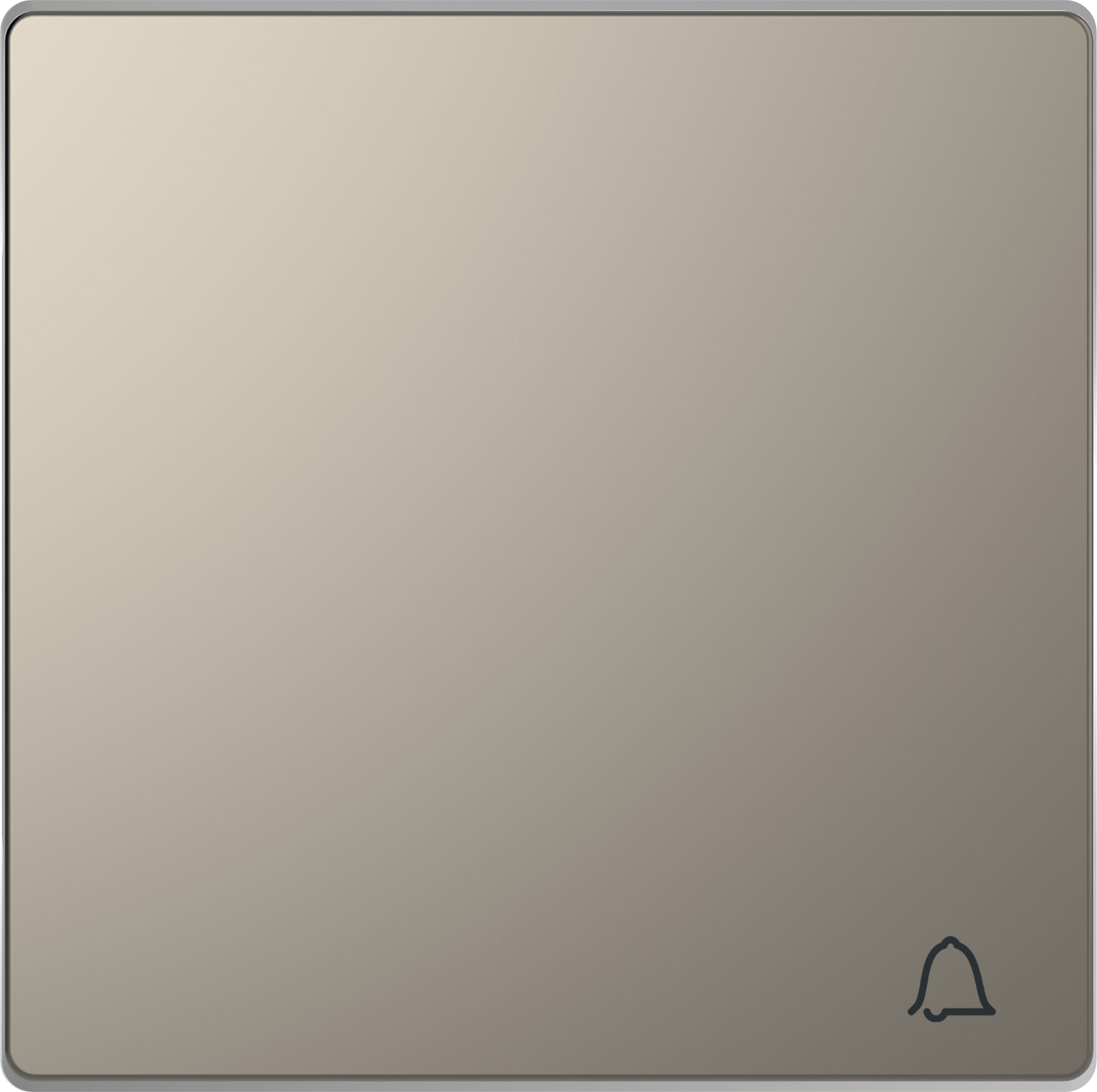 Eine beige Fläche mit einem kleinen Glöckchen-Symbol in der unteren rechten Ecke.