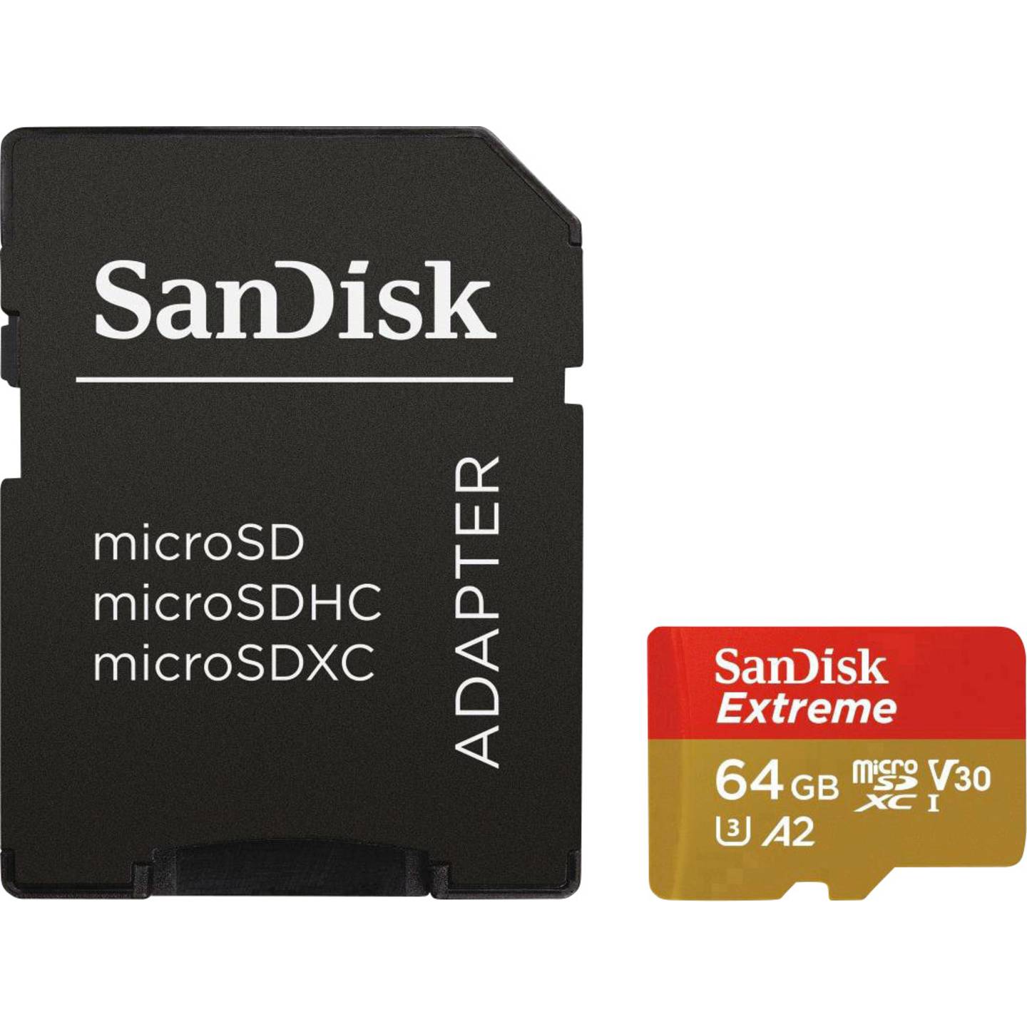 SanDisk Extreme Action Cam microSDXC Karte 64 GB Class 10 SanDisk Extreme Action Cam microSDXC Karte 64 GB Class 10
