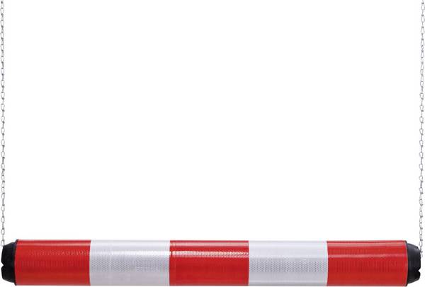 Höhenbegrenzer, Kunststoff, Ø 100 mm, Breite 950 mm, reflektierend, rot/weiß