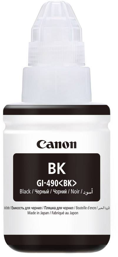 Canon Nachfülltinte GI-490 BK Schwarz 0663 C 001-1