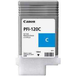 Image of Canon Tintenpatrone PFI-120C Original Cyan 2886C001 Druckerpatrone