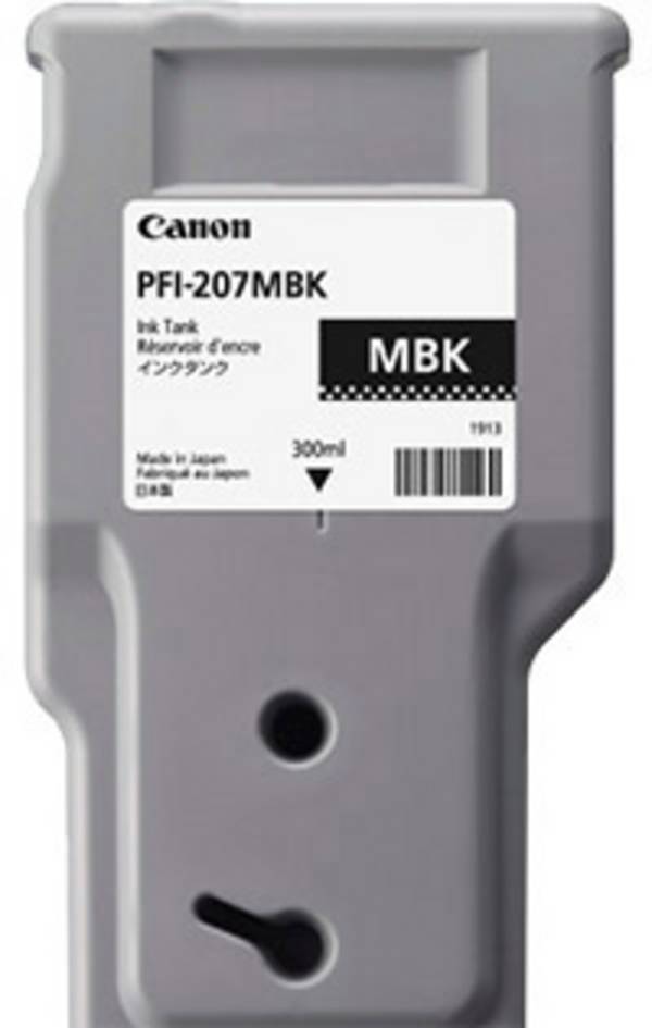 Canon Druckerpatrone PFI-207 MBK Original  Matt Schwarz 8788 B 001
