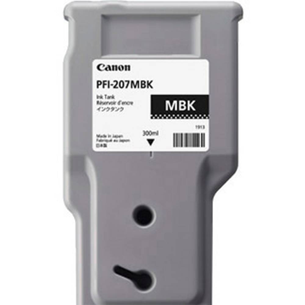 Canon PFI-207MBK inktcartridge matzwart standard capacity 300ml 1-pack (8788B001)