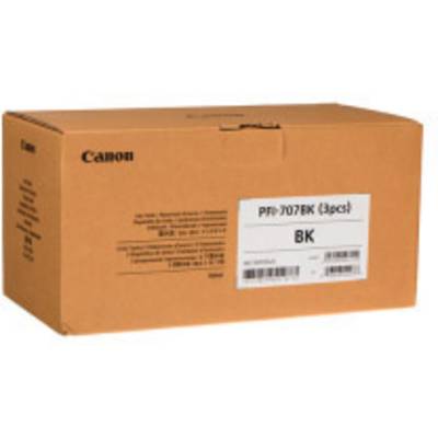 Canon Druckerpatrone PFI-707BK Original Schwarz 9821B001