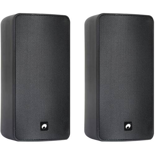 Omnitronic ODP-206T ELA-Wandlautsprecher 20 W Schwarz 1 Paar