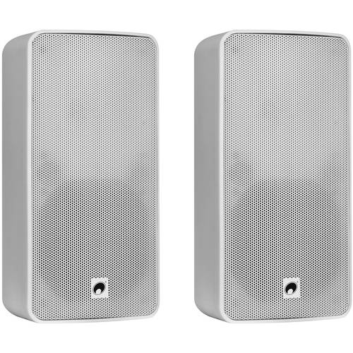 Omnitronic ODP-206T ELA-Wandlautsprecher 20 W Weiß 1 Paar