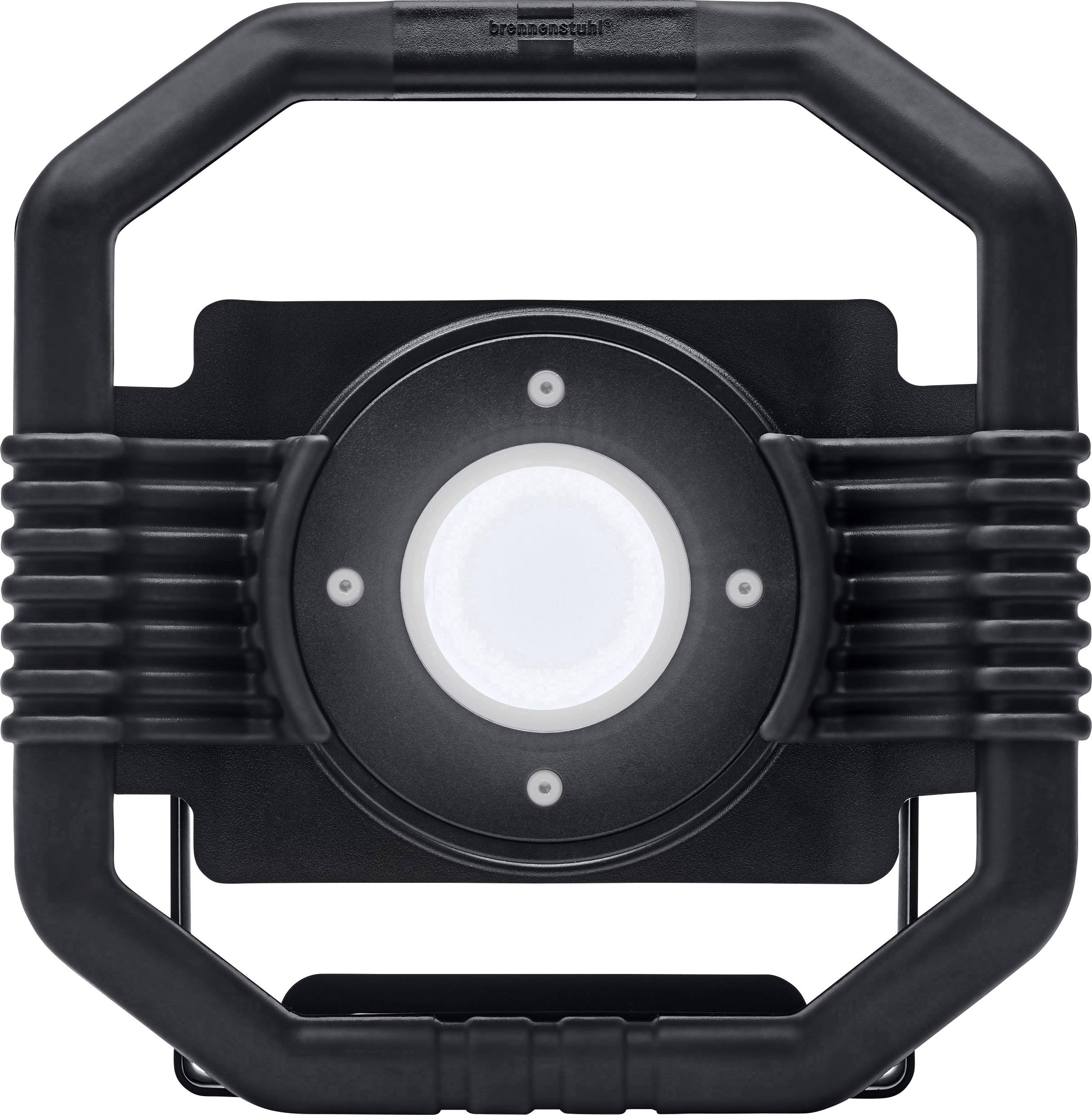 LED Baustrahler IP 44 Arbeitsleuchte tragbarer Strahler mit Stativ 30 Watt 3000 Lumen