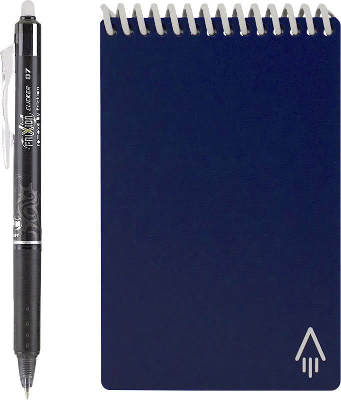 ROCKETBOOK Notizbuch Everlast Mini Notebook 88,9 x 139,7 mm Dunkelblau