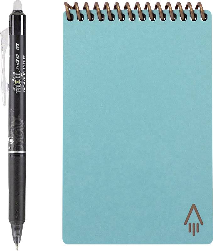 ROCKETBOOK Notizbuch Everlast Mini Notebook 88,9 x 139,7 mm Dunkelblau