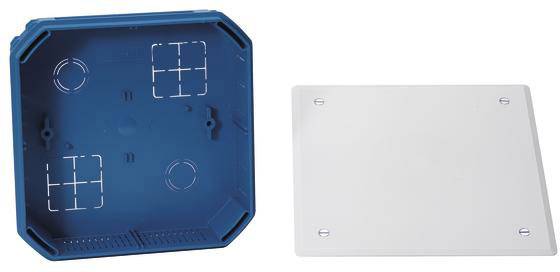 Schneider Multifix Modulo ENN04516 Verteilerdose 1-Gang blau 165x165x47-0