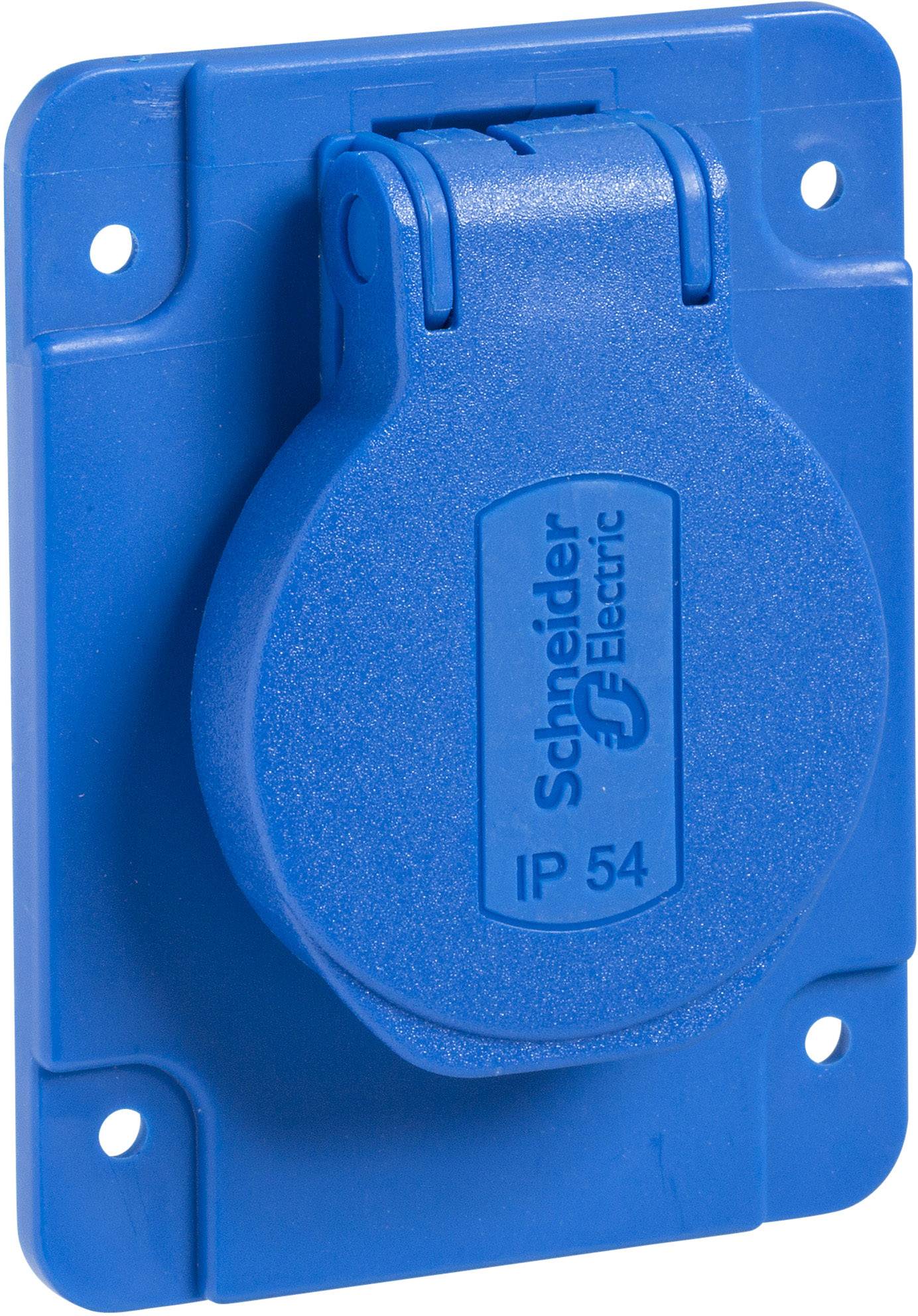SCHNEIDER ELECTRIC PKS62B Einbau-Steckdose IP54, IK08 Blau