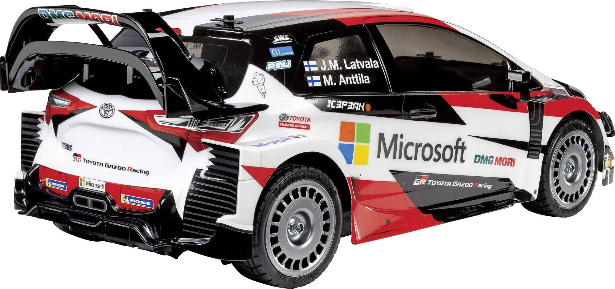 Tamiya TT-02 Toyota Gazoo Yaris WRT Brushed 1:10 RC Modellauto Elektro Straßenmodell Allradantrieb (4WD) Bausatz-3