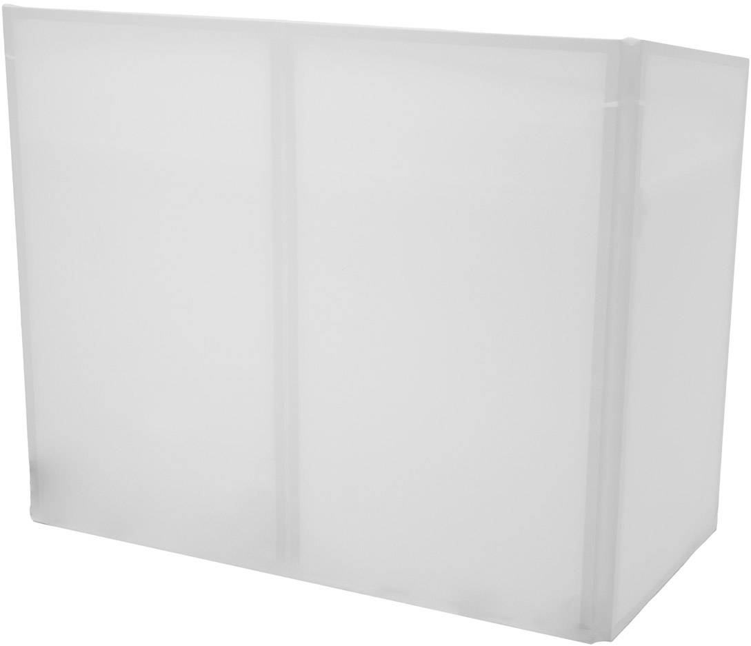 Weiße, durchscheinende Kunststoffkiste mit abgerundeten Ecken auf einem weißen Hintergrund.