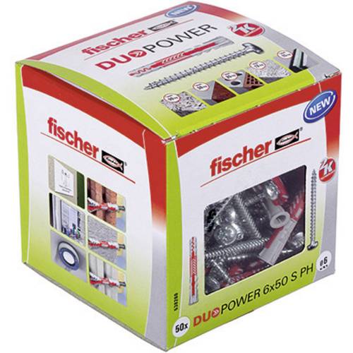 Fischer 538260 DUOPOWER 6x50 S PH LD 2-Komponenten-Dübel 50 mm 6 mm 50 St.