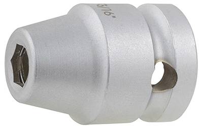 Fischer 538575 1/2" (12.5 mm), 1/4" (6.3 mm) Steckschlüsseleinsatz