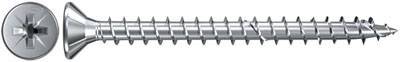 Fischer 652005 Senkkopfschraube 2.5 mm 12 mm Kreuzschlitz Pozidriv galvanisch verzinkt 200 St.