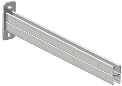 Fischer Auslegerkonsole 450 mm Stahl verzinkt 536979 1 St.