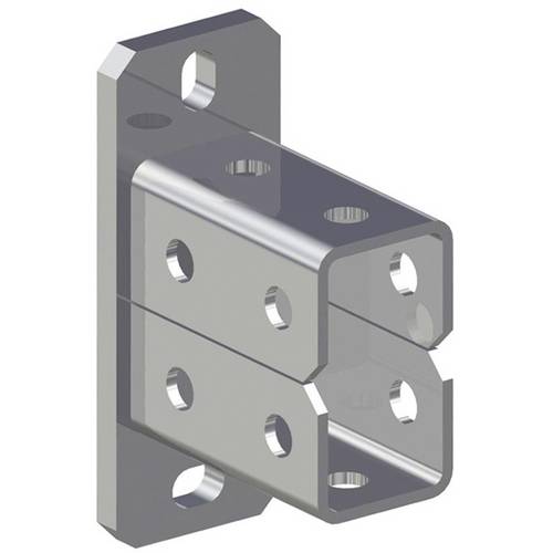 Fischer Sattelflansch Stahl feuerverzinkt 538125 5 St.