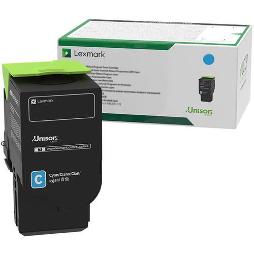 Lexmark Rückgabe Tonerkassette C2325 C2425 C2535 MC2325 MC2425 MC2535 MC2640 Original Cyan 2300 Seiten C232HC0