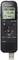 Ein schwarzer digitaler Audiorecorder von Sony mit Bildschirm zeigt eine Aufnahme von 12 Minuten und 34 Sekunden.