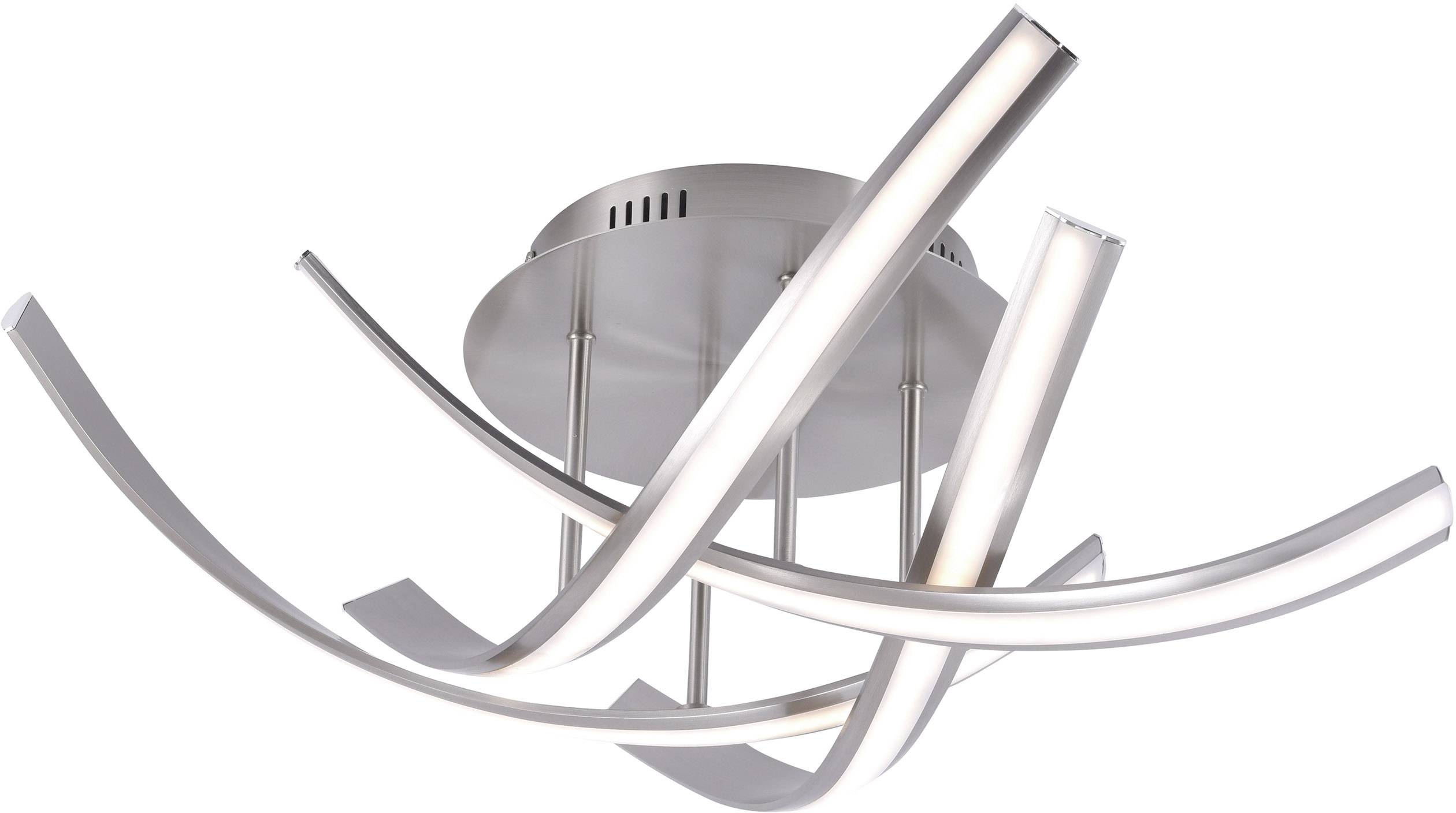 Deckenleuchte edelstahl gebürstet