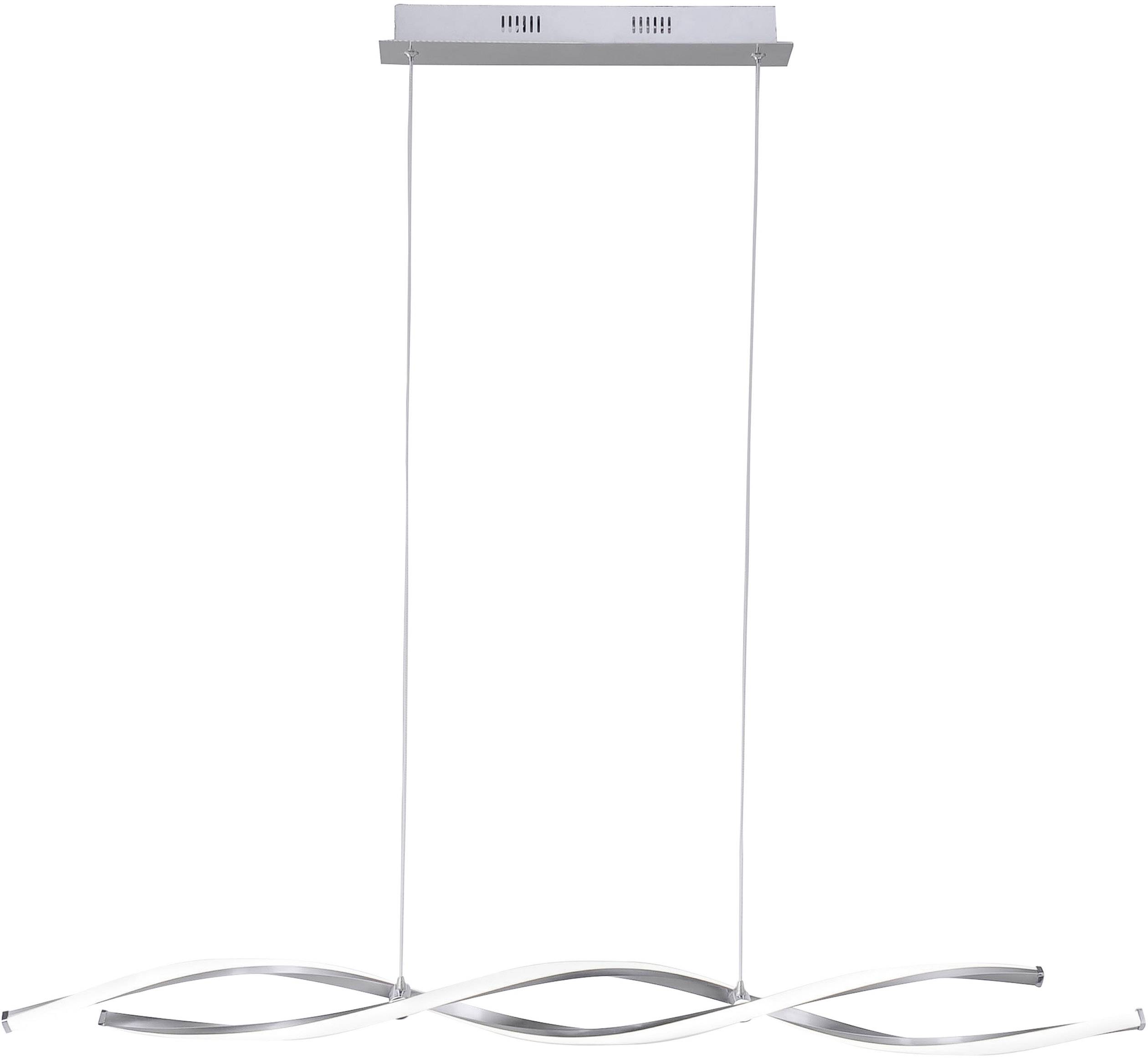 Paul Neuhaus INIGO 8190 55 LED Deckenleuchte Edelstahl 32 W Warmweiß Dimmbar über Lichtschalter, Memory Funktion Paul Neuhaus INIGO 8190 55 LED Deckenleuchte Edelstahl 32 W Warmweiß Dimmbar über Lichtschalter, Memory Funktion