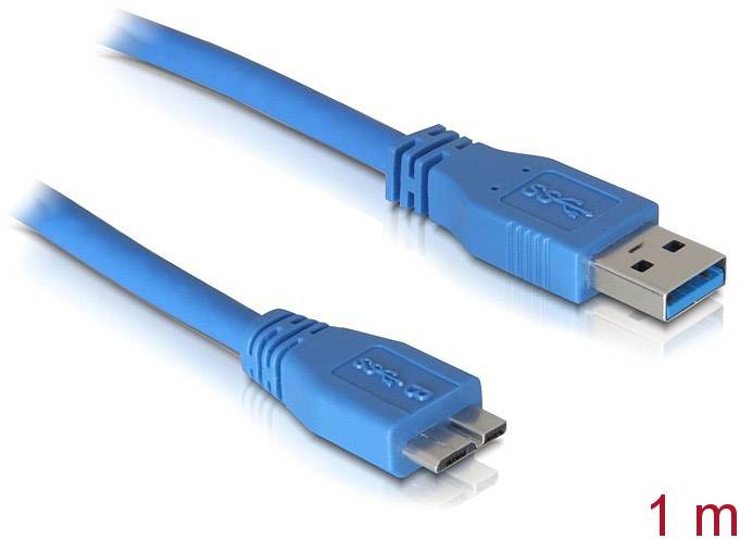 DELOCK Cable USB 3.0 A > Micro USB 3.0 1m