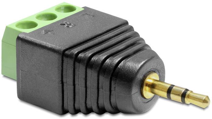 65420 - Adapter - Klinke-Stecker 2.5 mm > Terminalblock 3 Pin
